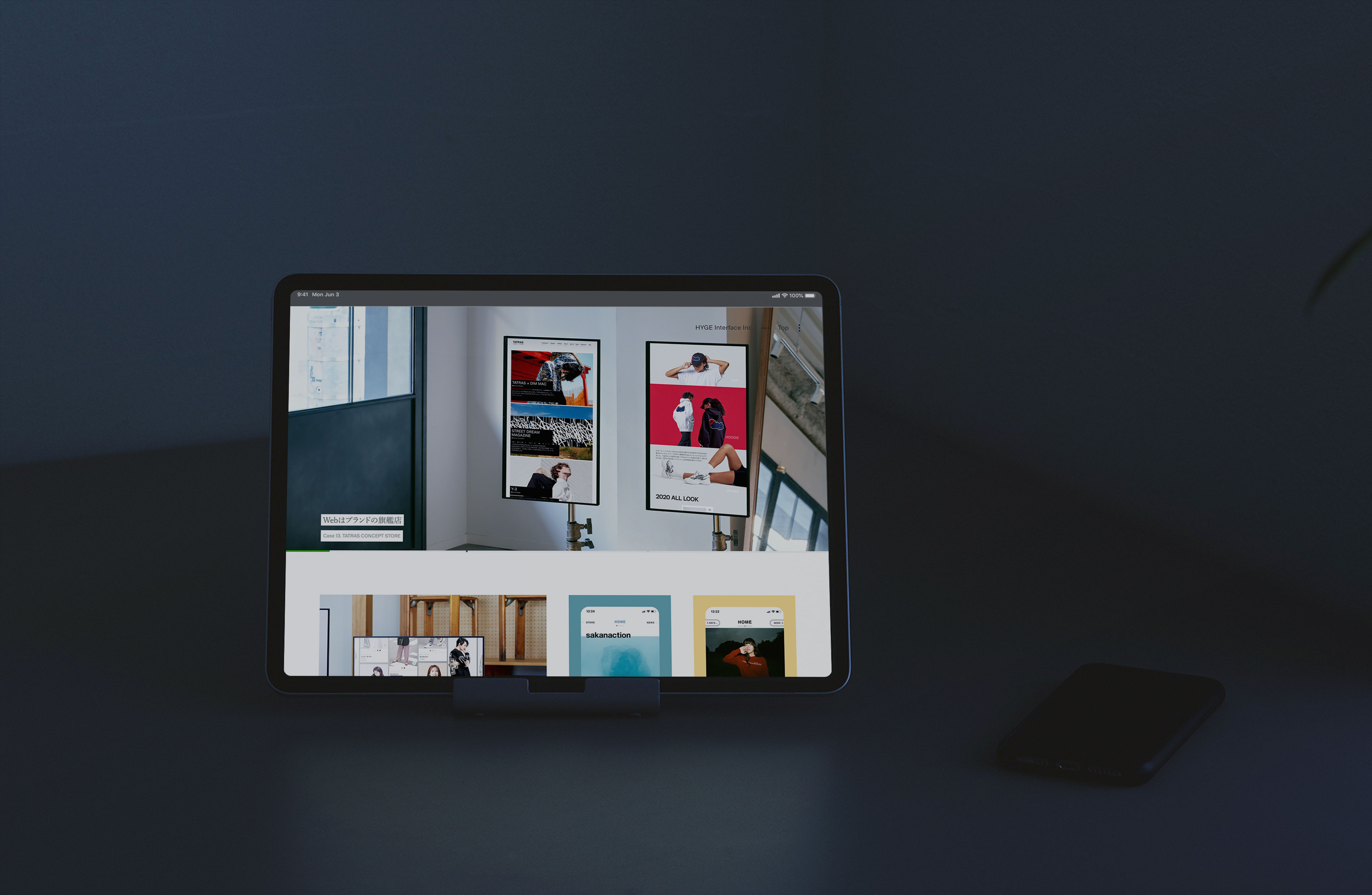 HYGE Interface Inc. Web Site